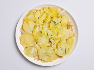 Focaccia patate e rosmarino1 pala