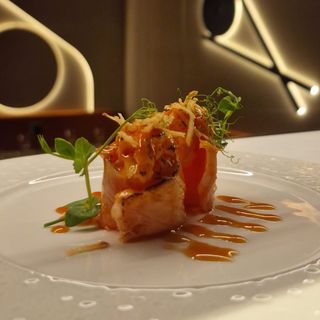 Guncan Salmone Flambè
