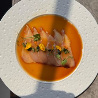 carpaccio di ricciola