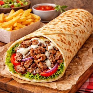 Menù piadina maxi con mozzarella