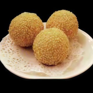 palline di riso al sesamo