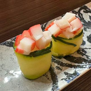 (riso venere) G10 / surimi zucchine