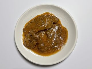 Brasato di manzo con salsa di verdure