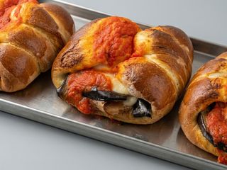 Pizzotto con melanzana