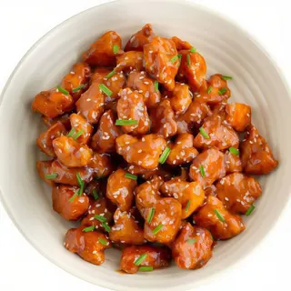 Pollo in salsa agrodolce