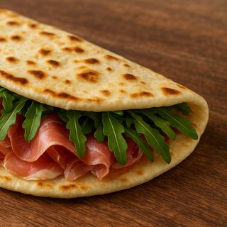 Piadina Erba Cotta, Salume e Formaggio a Scelta