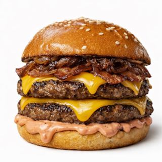 Double cheese burger