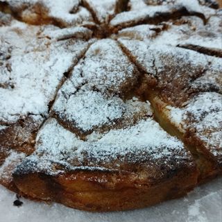 Torta di mele e cioccolato fatta in casa