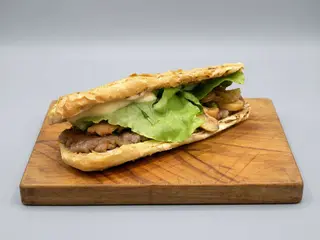 Panino con hot dog