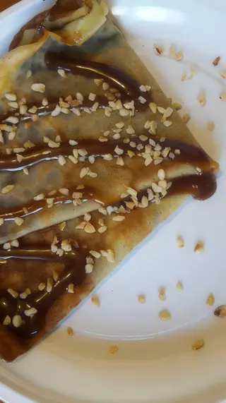 Crêpe con Granella di Nocciole