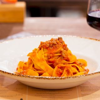 Le tagliatelle al ragù