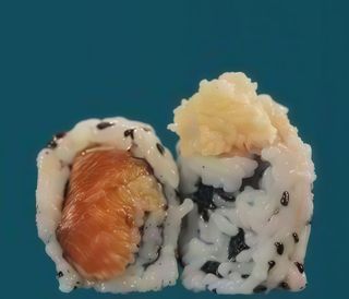 82. Uramaki spicy salmone - 8 pezzi