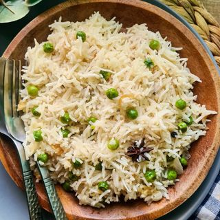 Riso Matar (riso con piselli)