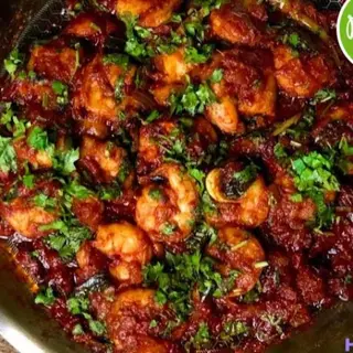 Jhinga tawa masala