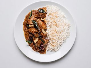 Lamb Madras con Riso Basmati