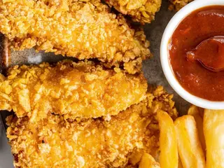 Menu Chicken strips