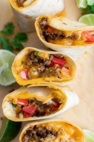 Mexican Chipotle Chicken Burrito