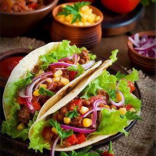 Chicken Tacos ( Tacos di pollo )