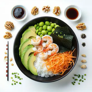 Poke tempura