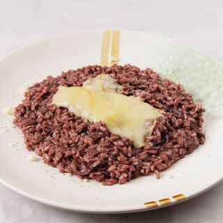 Risotto radicchio e scamorza