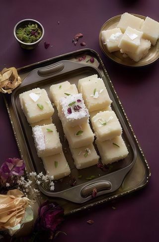 Coconut burfi