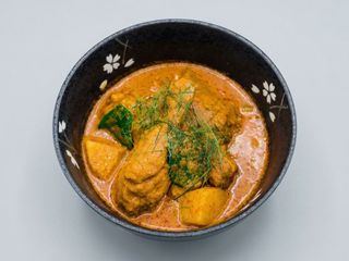 Chicken curry speziato