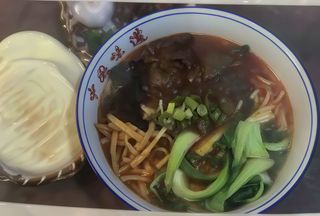 Spaghetti zuppa di manzo