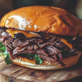 Burger con Pullet Pork