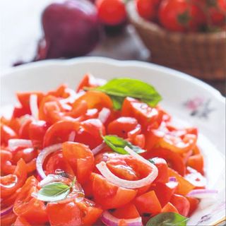 Pomodori e cipolla