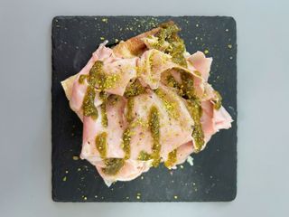 Mortadella e Pistacchio 12x13