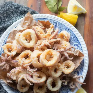 Fritto di calamari e gamberi ( 300 gr)