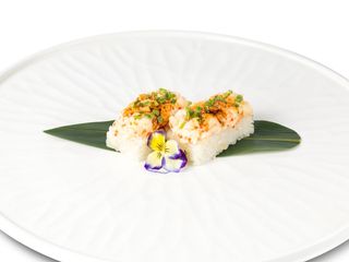 074 Oshizushi ebi - 2 pezzi