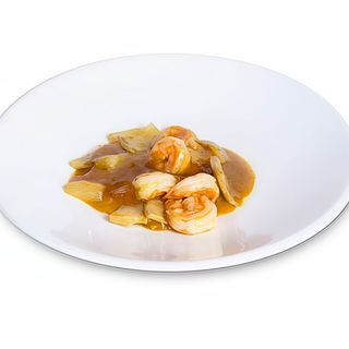 184 Gamberi al curry