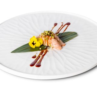 074 Nigiri flambè pistacchio