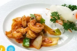 209 Gamberi salsa piccante