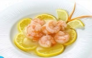 210 Gamberi al limone 