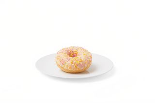 Mini donut bianco