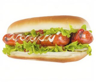 Doppio hot dog