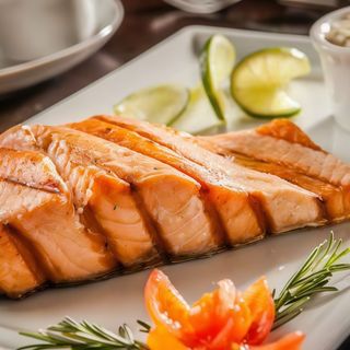 Trancio di salmone alla griglia 300 g senza gluteine 