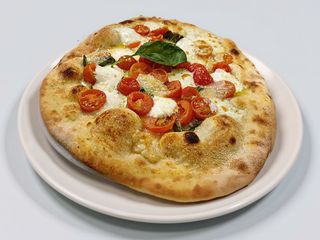  Pizza bufala, pachino e basilico