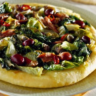 PIZZA CICORIA E ALICI DEL CANTABRICO