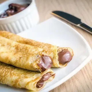 Crêpe con marmellata - 2 pezzi