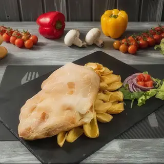 Ombolo in crosta con prosciutto crudo