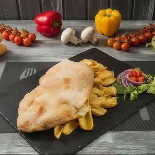 Ombolo in crosta con prosciutto crudo