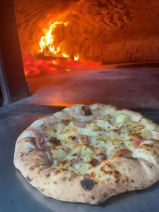 Pizza affumicata