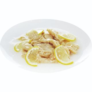 111- Pollo con gamberi in salsa limone