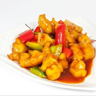 113- Pollo in salsa agrodolce