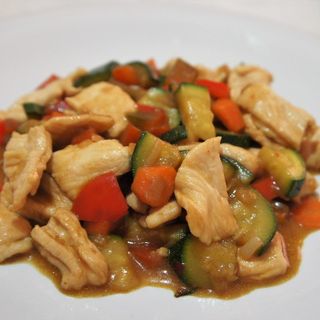 116- Pollo alla piastra con verdure