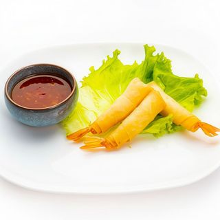 1A- Involtini di gamberi