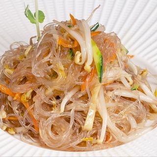 84- Spaghetti di soia con verdure